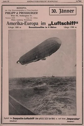 America to Europe in an Airship movie poster - Entertainment content