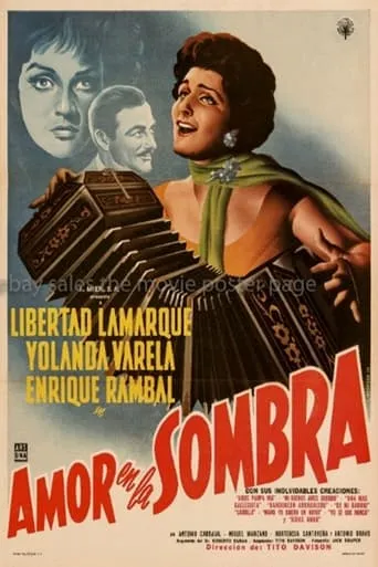 Amor en la sombra movie poster - Rated 5.4/10