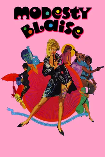 Modesty Blaise movie poster - Rated 5.2/10