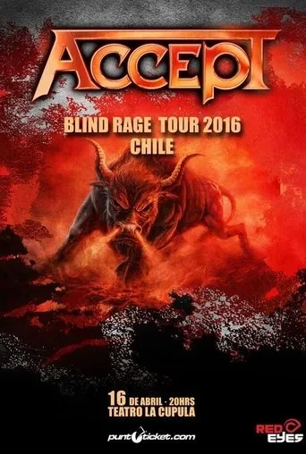 Accept : Live in Chile movie poster - Rated 8/10