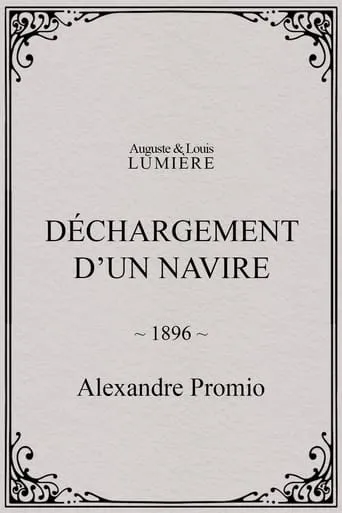 Déchargement d’un navire movie poster - Rated 4/10
