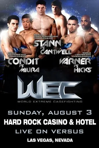 WEC 35: Condit vs. Miura movie poster - Entertainment content