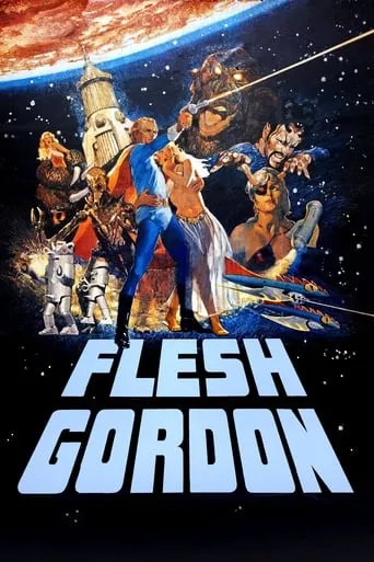 Flesh Gordon movie poster - Rated 4.8/10
