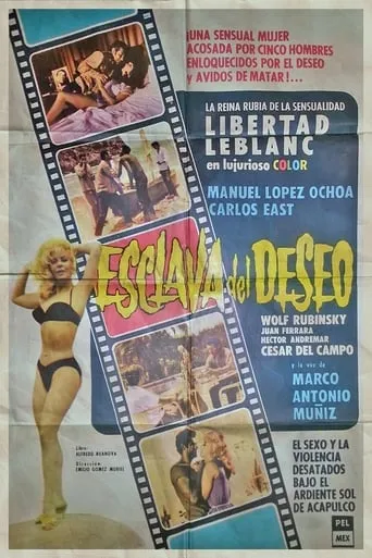 Esclava del deseo movie poster - Rated 4.8/10