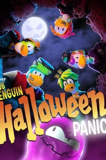 Club Penguin Halloween Panic! movie poster - Rated 10/10
