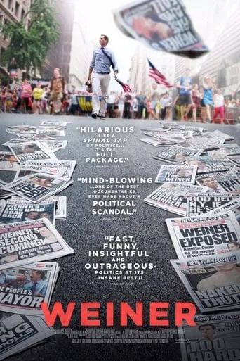 Weiner movie poster - Rated 7.321/10