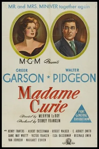 Madame Curie movie poster - Rated 7.151/10