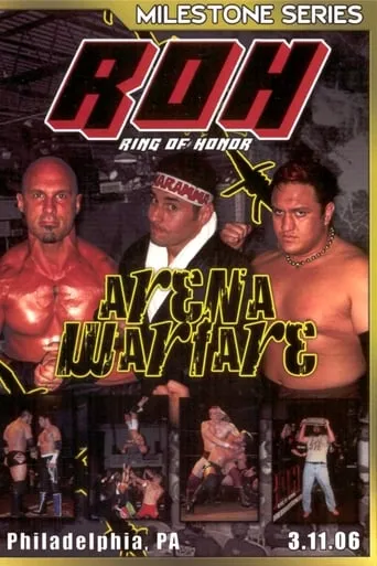 ROH: Arena Warfare movie poster - Rated 10/10