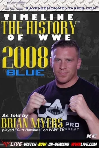 Timeline: The History of WWE – 2008 Blue – As Told By Brian Myers movie poster - Entertainment content