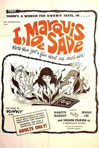 I, Marquis De Sade movie poster - Rated 2.3/10