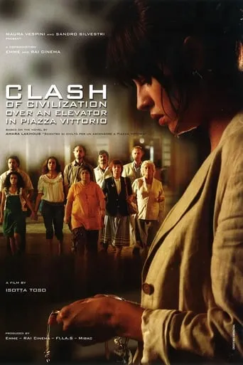 Clash of civilization over an elevator in Piazza Vittorio movie poster - Rated 8/10