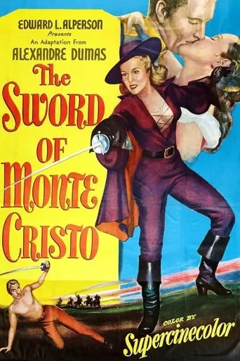 The Sword of Monte Cristo movie poster - Rated 4/10