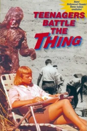 Teenagers Battle the Thing movie poster - Rated 2.4/10