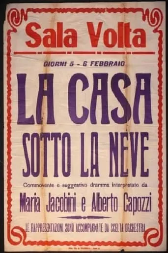 La Casa Sotto la Neve movie poster - Rated 5.5/10
