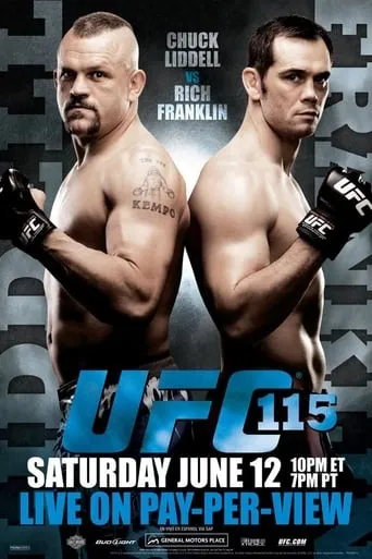 UFC 115: Liddell vs. Franklin movie poster - Rated 6.7/10