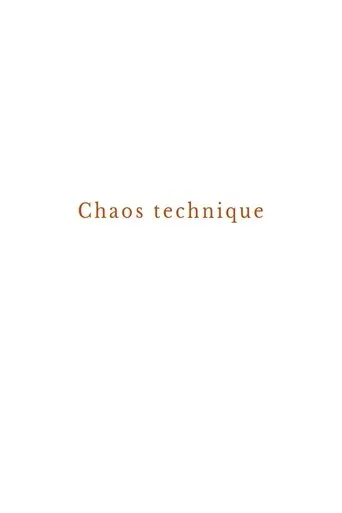 Technical chaos movie poster - Entertainment content
