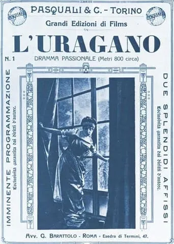 L'uragano movie poster - Rated 5.5/10