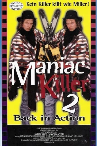 Maniac Killer 2 - Back in Action movie poster - Rated 3.5/10