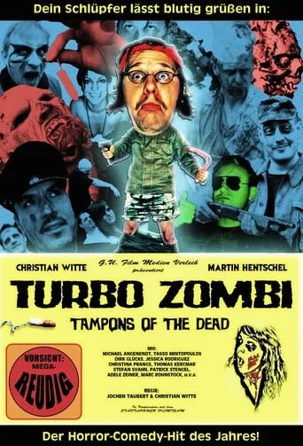 Turbo Zombi - Tampons of the Dead movie poster - Rated 1.5/10
