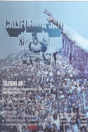 Black Sabbath: California Jam movie poster - Entertainment content