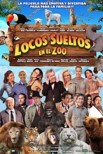 Locos sueltos en el zoo movie poster - Rated 3.8/10