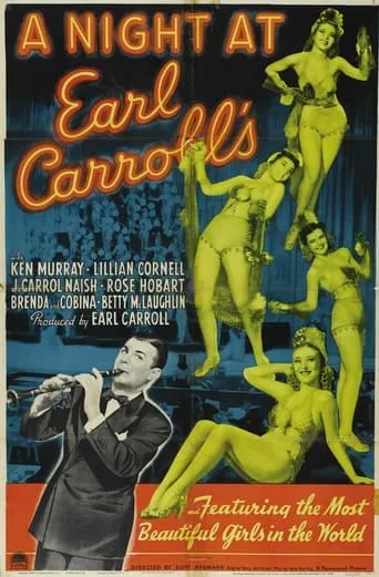A Night at Earl Carroll's movie poster - Rated 3.5/10