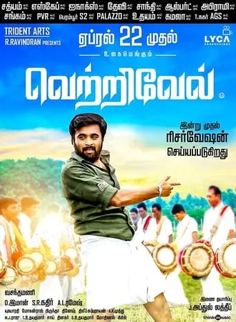 Vetrivel movie poster - Rated 4.8/10