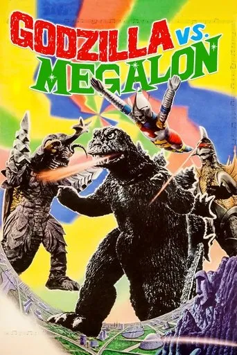 Godzilla vs. Megalon movie poster - Rated 6.2/10