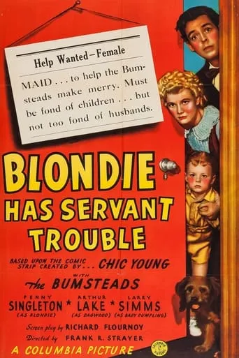 Blondie Has Servant Trouble movie poster - Rated 7.2/10