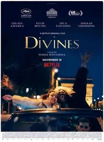 Divines movie poster - Rated 7.7/10