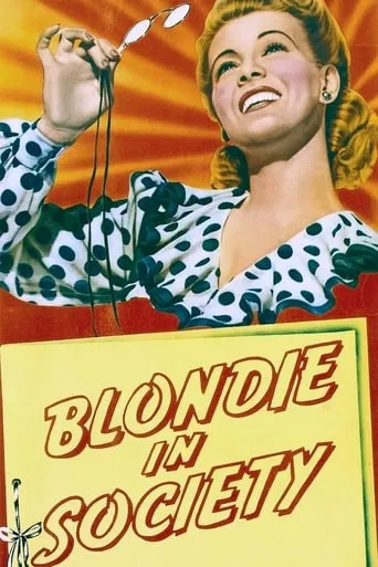 Blondie in Society movie poster - Rated 7.4/10