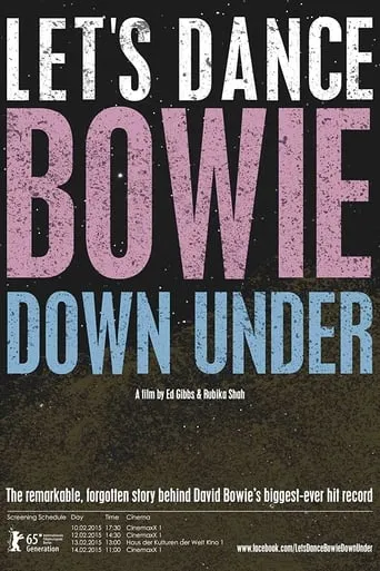 Let's Dance: Bowie Down Under movie poster - Rated 2/10