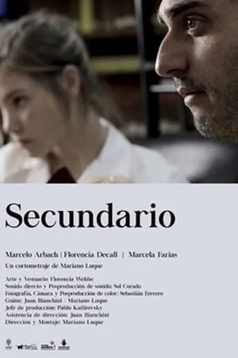 Secundario movie poster - Rated 7.8/10