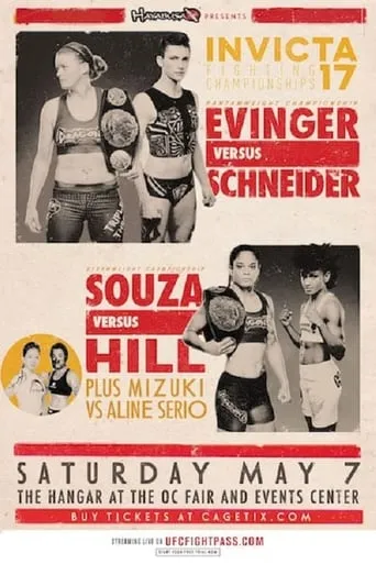 Invicta FC 17: Evinger vs. Schneider movie poster - Entertainment content