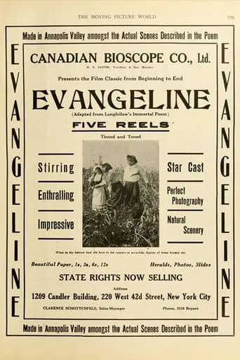 Evangeline movie poster - Entertainment content
