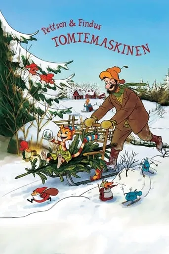Pettson & Findus - The Tomte Machine movie poster - Rated 6.4/10