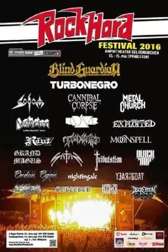 Moonspell: [2016] Rock Hard Festival movie poster - Entertainment content