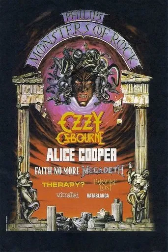 Ozzy Osbourne: [1995] Monsters Of Rock Chile movie poster - Entertainment content