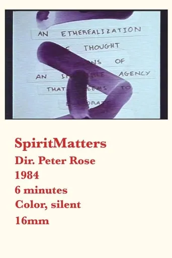 SpiritMatters movie poster - Entertainment content