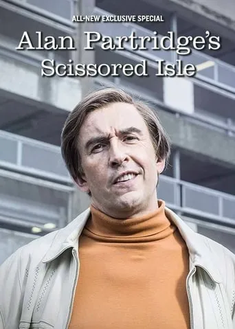 Alan Partridge's Scissored Isle movie poster - Rated 7/10