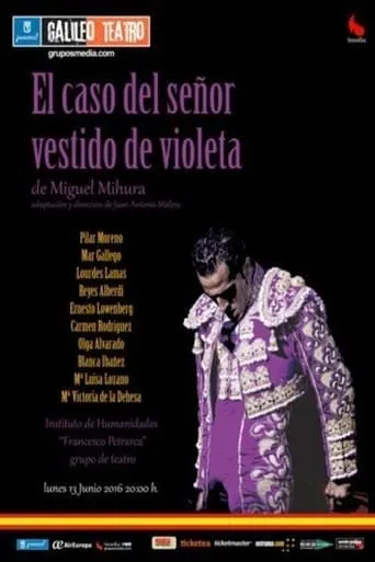 The Case of the Man Dressed in Violet movie poster - Entertainment content