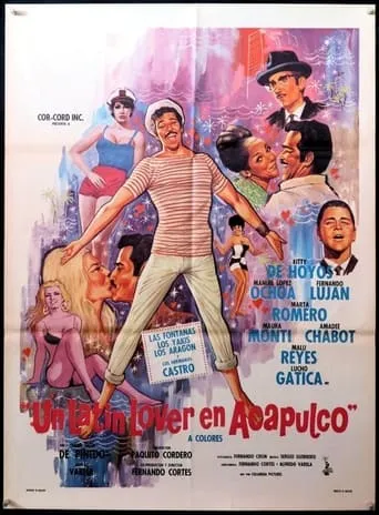 Un Latin lover en Acapulco movie poster - Rated 5/10