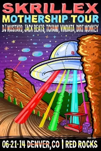Skrillex - Live @ Red Rocks Amphitheatre movie poster - Rated 9.2/10