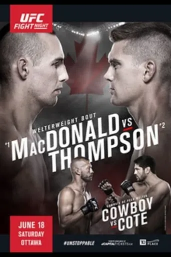 UFC Fight Night 89: MacDonald vs. Thompson movie poster - Rated 9/10