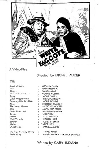 Coupla White Faggots Sitting Around Talking movie poster - Entertainment content