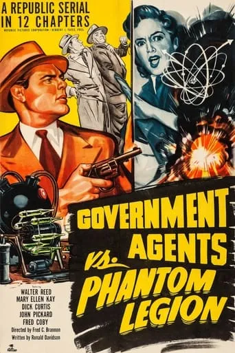 Government Agents vs Phantom Legion movie poster - Rated 6/10