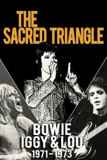 Bowie, Iggy & Lou 1971-1973: The Sacred Triangle movie poster - Rated 6.8/10