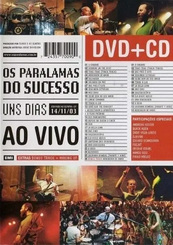 Os Paralamas do Sucesso - Uns Dias Ao Vivo movie poster - Rated 8/10