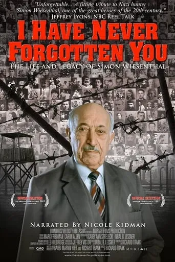I Have Never Forgotten You: The Life & Legacy of Simon Wiesenthal movie poster - Rated 7.7/10