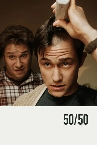 50/50 movie poster - Rated 7.174/10